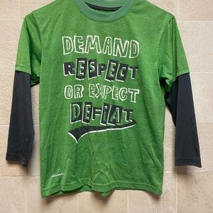 New Balance boys dryfit long sleeve